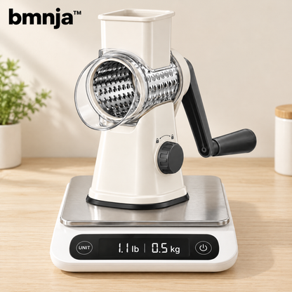 bmnja™ CrankCut Rotary Cheese Grater