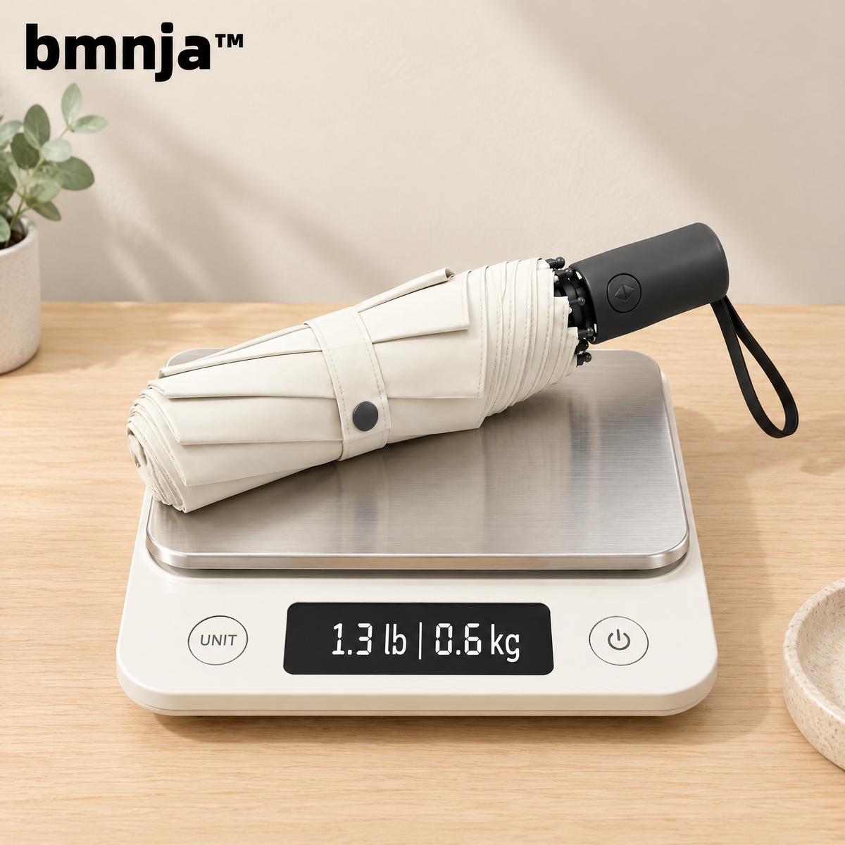 bmnja™ RainArc Reverse Folding Umbrella