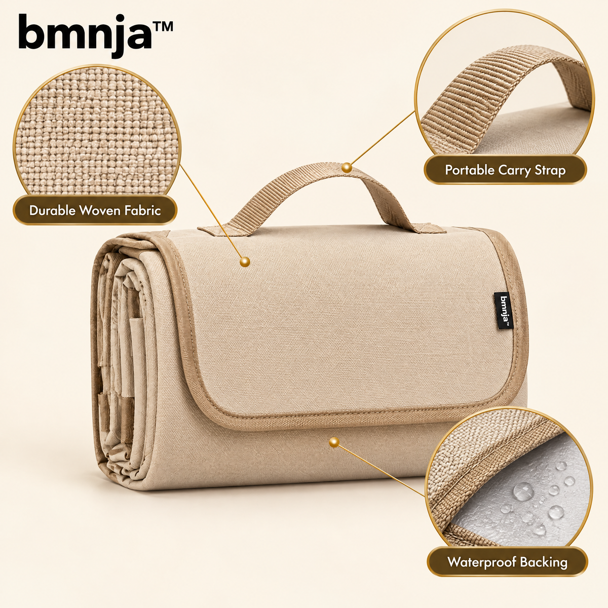 bmnja™ SandAway Outdoor Picnic Mat
