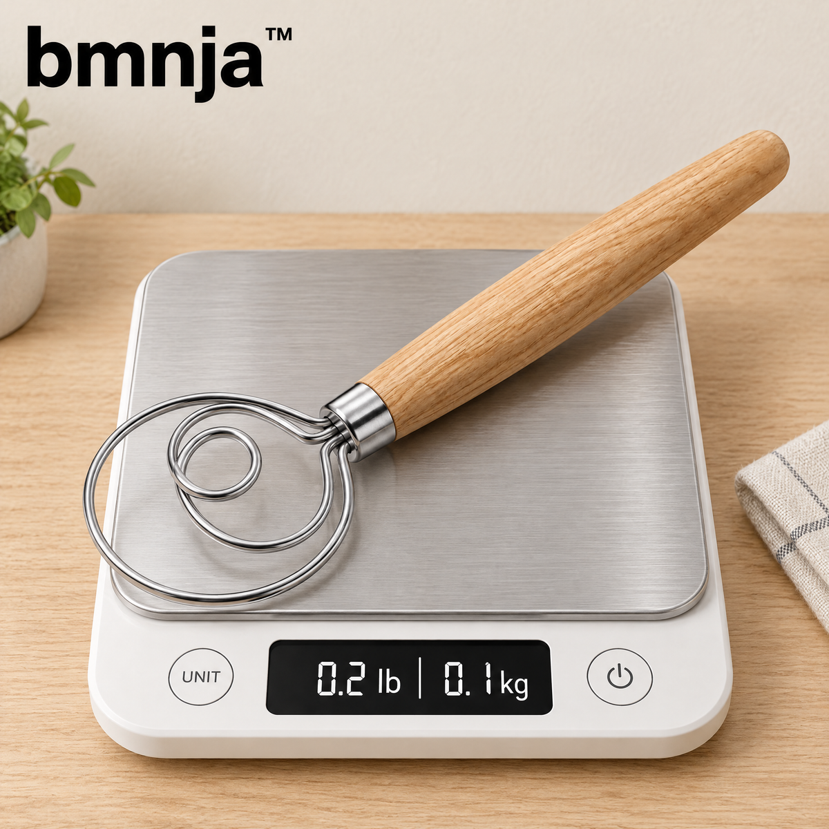 bmnja™ DoughLoop Danish Dough Whisk