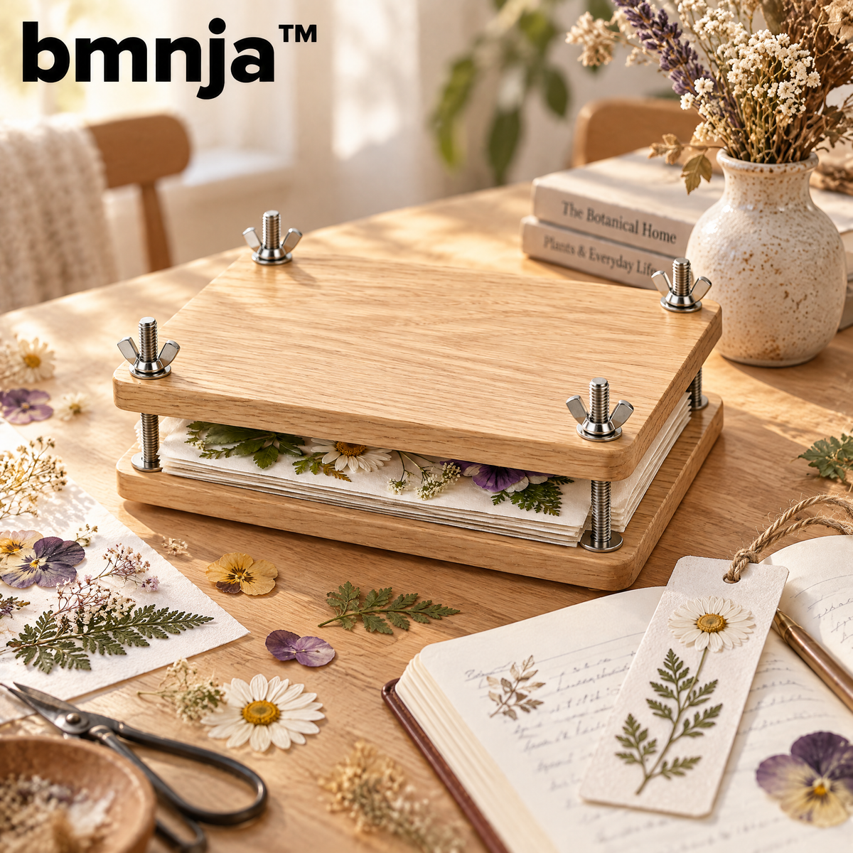 bmnja™ BloomPress Botanical Flower Press