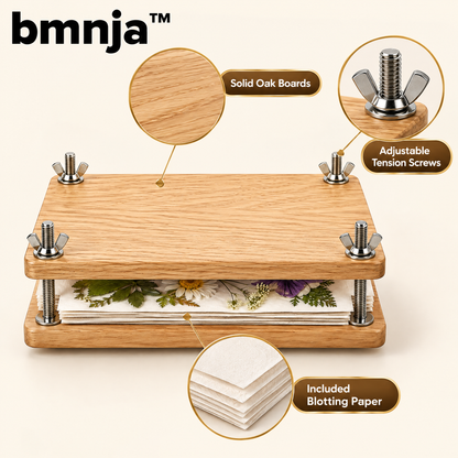 bmnja™ BloomPress Botanical Flower Press