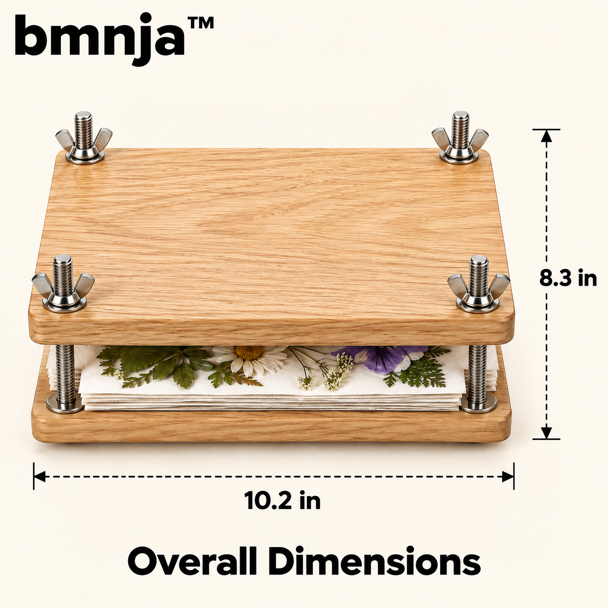 bmnja™ BloomPress Botanical Flower Press