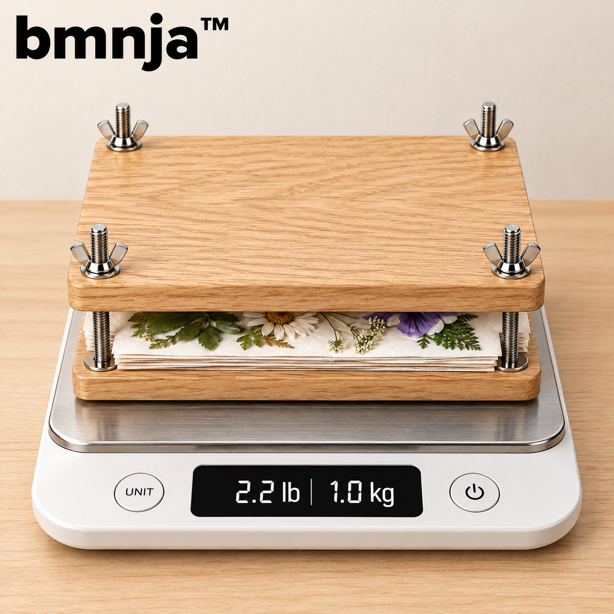 bmnja™ BloomPress Botanical Flower Press